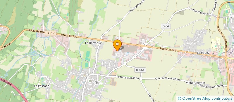 localisation de l'entreprise MONSIEUR PATRICE MINATCHY  IBOS