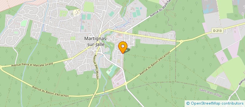 localisation de l'entreprise MONSIEUR PATRICE MIOT  MARTIGNAS-SUR-JALLE
