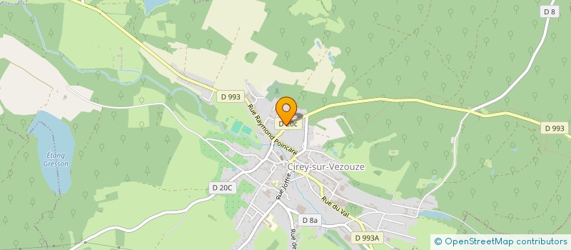 localisation de l'entreprise MONSIEUR PATRICE MITON à CIREY-SUR-VEZOUZE