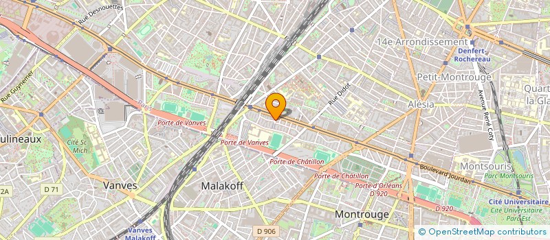 localisation de l'entreprise MONSIEUR PATRICE MONIEN  PARIS