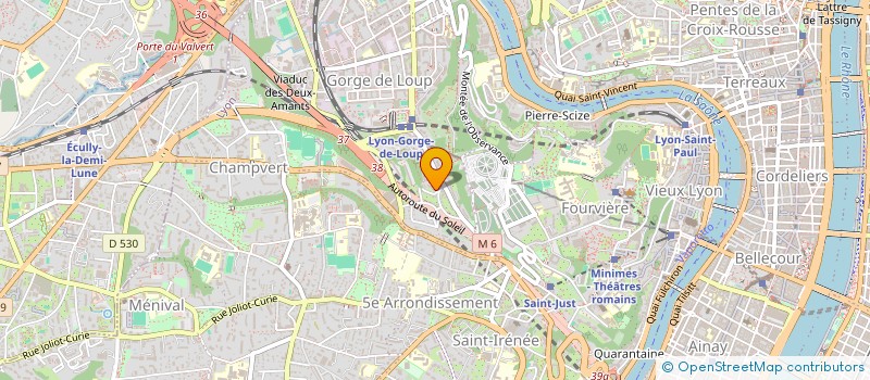 localisation de l'entreprise MONSIEUR PATRICE MONTESSUIT  LYON