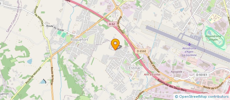 localisation de l'entreprise MONSIEUR PATRICE MONTET  ESTILLAC