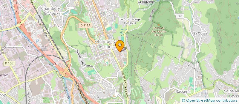 localisation de l'entreprise MONSIEUR PATRICE MORANDA  CHAMBERY