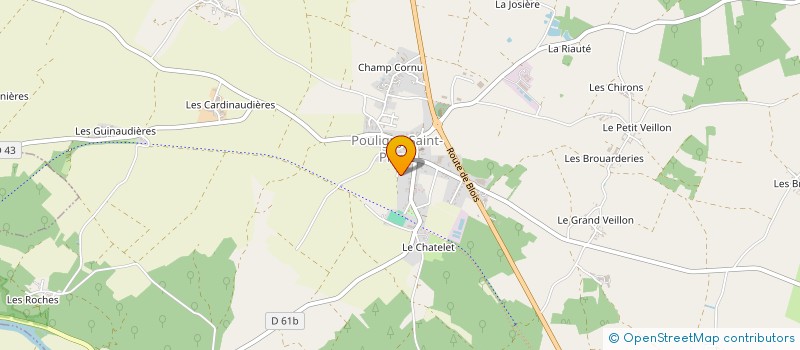 localisation de l'entreprise MONSIEUR PATRICE MOREAU à CONCREMIERS
