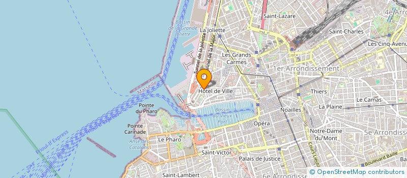 localisation de l'entreprise MONSIEUR PATRICE MOREAU à MARSEILLE