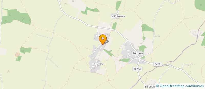 localisation de l'entreprise MONSIEUR PATRICE MOREIRA DA SILVA  SAINT-SAUVANT