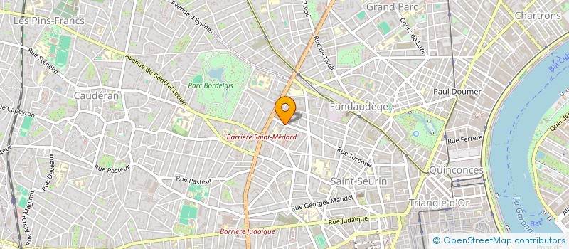 localisation de l'entreprise MONSIEUR PATRICE MORRIER à BORDEAUX
