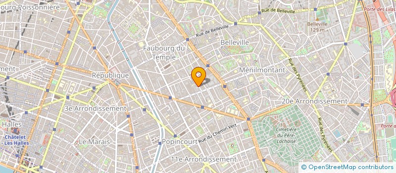 localisation de l'entreprise MONSIEUR PATRICE MOTTINI à PARIS
