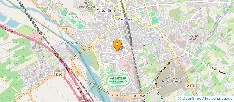 localisation de l'entreprise MONSIEUR PATRICE MOUILLERON  CAVAILLON