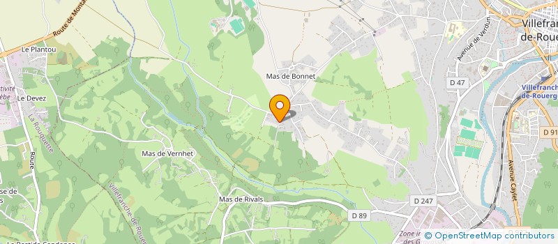 localisation de l'entreprise MONSIEUR PATRICE MOULY à VILLEFRANCHE-DE-ROUERGUE