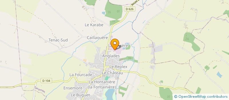 localisation de l'entreprise MONSIEUR PATRICE MOURAS  LARTIGUE