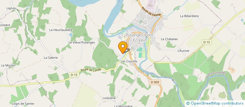 localisation de l'entreprise MONSIEUR PATRICE MOUZELER à PUTANGES-LE-LAC