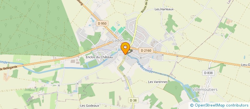 localisation de l'entreprise MONSIEUR PATRICE MUGNAI  LADON