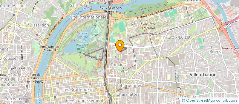 localisation de l'entreprise MONSIEUR PATRICE MULATO  VILLEURBANNE