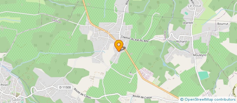 localisation de l'entreprise MONSIEUR PATRICE NATCHAR  SADIRAC