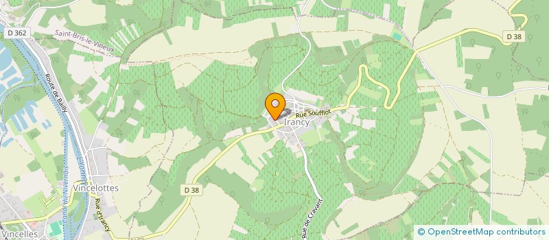 localisation de l'entreprise MONSIEUR PATRICE NAVARRE à IRANCY