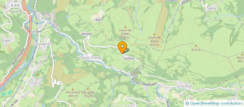 localisation de l'entreprise MONSIEUR PATRICE NAVARRET  SAINT-CREAC