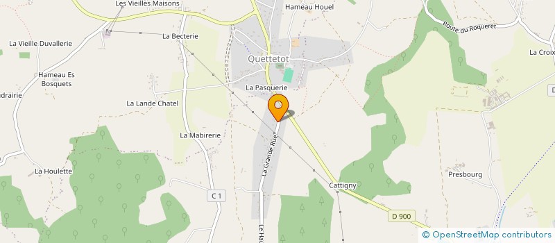 localisation de l'entreprise MONSIEUR PATRICE NEHOU  BRICQUEBEC-EN-COTENTIN