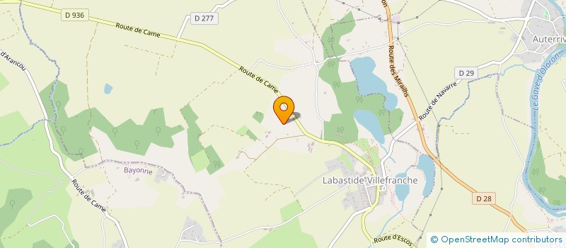 localisation de l'entreprise MONSIEUR PATRICE NEMSON  LABASTIDE-VILLEFRANCHE