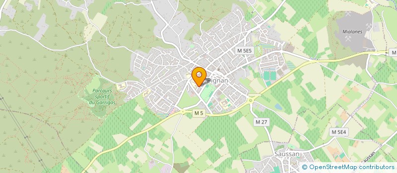 localisation de l'entreprise MONSIEUR PATRICE NICOLAS à PIGNAN