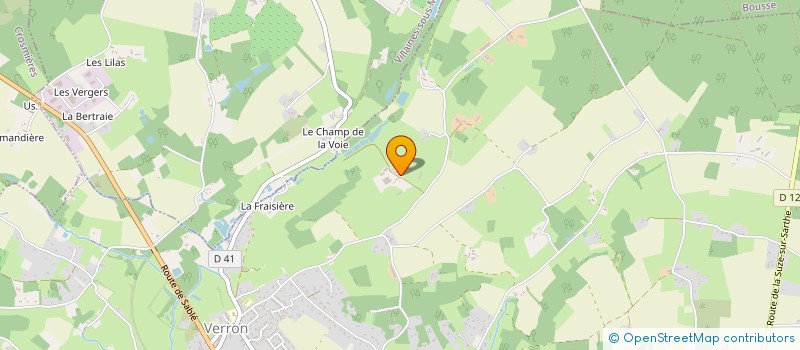 localisation de l'entreprise MONSIEUR PATRICE NIEPCERON à LA FLECHE