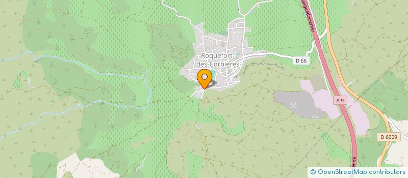 localisation de l'entreprise MONSIEUR PATRICE NOE  ROQUEFORT-DES-CORBIERES