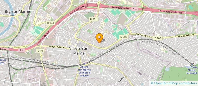 localisation de l'entreprise MONSIEUR PATRICE NONG  VILLIERS-SUR-MARNE