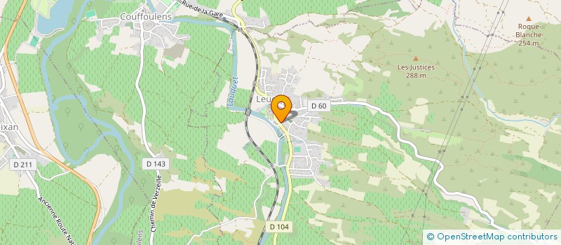 localisation de l'entreprise MONSIEUR PATRICE NOURY  LEUC