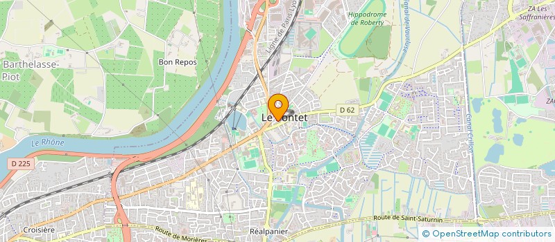 localisation de l'entreprise MONSIEUR PATRICE NOVARETTI  LE PONTET