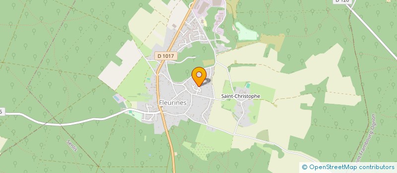 localisation de l'entreprise MONSIEUR PATRICE NULLUY  FLEURINES