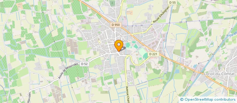 localisation de l'entreprise MONSIEUR PATRICE ODIN  SARRIANS