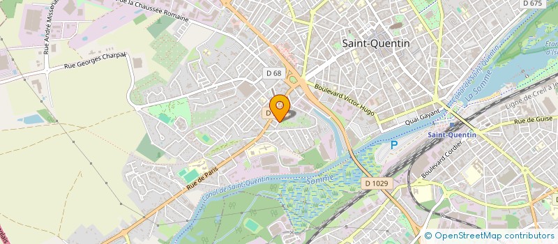 localisation de l'entreprise MONSIEUR PATRICE ODIOT à SAINT-QUENTIN