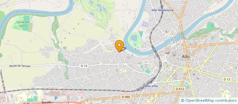 localisation de l'entreprise MONSIEUR PATRICE PACAUD à ALBI