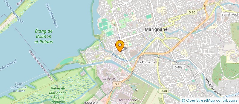 localisation de l'entreprise MONSIEUR PATRICE PAGES à MARIGNANE