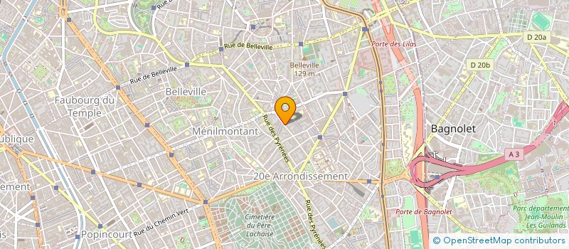 localisation de l'entreprise MONSIEUR PATRICE PAOLI  PARIS