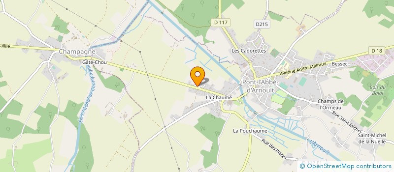 localisation de l'entreprise MONSIEUR PATRICE PAROUTY  ECHILLAIS