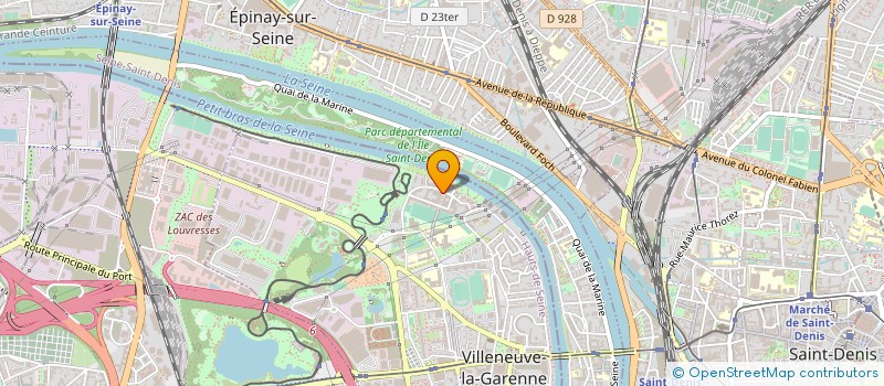 localisation de l'entreprise MONSIEUR PATRICE PARRA  VILLENEUVE-LA-GARENNE