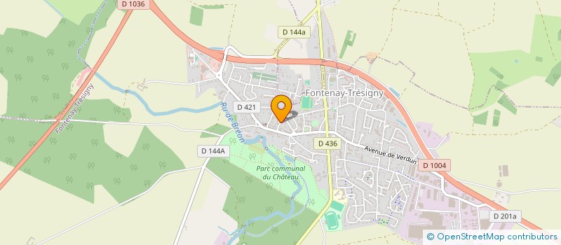 localisation de l'entreprise MONSIEUR PATRICE PASQUIER  FONTENAY-TRESIGNY