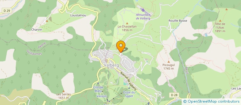 localisation de l'entreprise MONSIEUR PATRICE PASTORELLI  PEONE