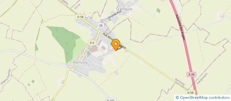 localisation de l'entreprise MONSIEUR PATRICE PATIN  RONSSOY