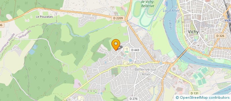 localisation de l'entreprise MONSIEUR PATRICE PELCAT à BELLERIVE-SUR-ALLIER