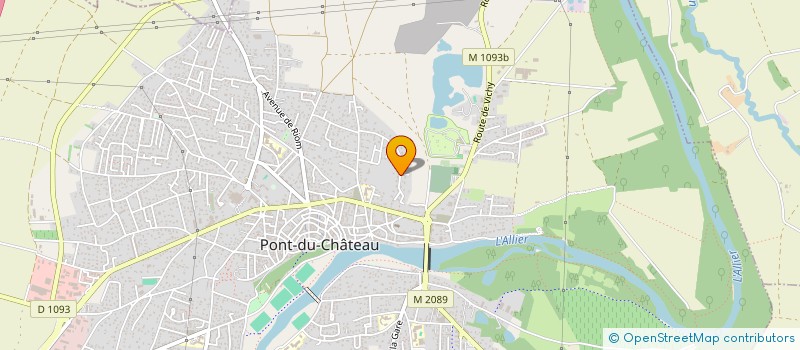 localisation de l'entreprise MONSIEUR PATRICE PELIN à PONT-DU-CHATEAU