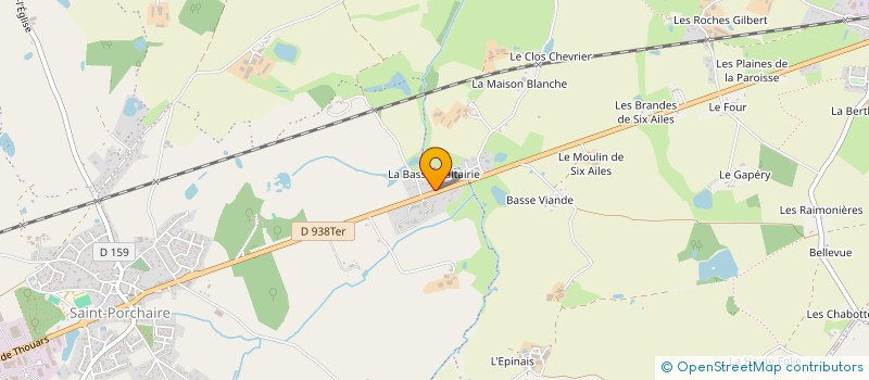 localisation de l'entreprise MONSIEUR PATRICE PERAULT  BRESSUIRE