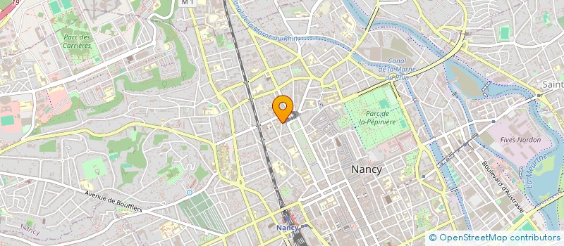 localisation de l'entreprise MONSIEUR PATRICE PERNIN  NANCY