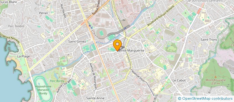 localisation de l'entreprise MONSIEUR PATRICE PERONI  MARSEILLE