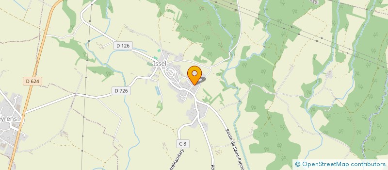 localisation de l'entreprise MONSIEUR PATRICE PERRIER  ISSEL