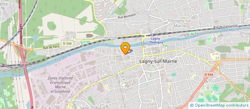 localisation de l'entreprise MONSIEUR PATRICE PERRIN  LAGNY-SUR-MARNE