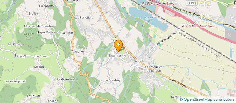localisation de l'entreprise MONSIEUR PATRICE PERRIN à DOMANCY