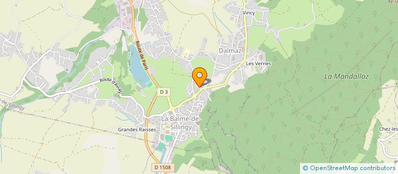 localisation de l'entreprise MONSIEUR PATRICE PERROT  EPAGNY METZ-TESSY