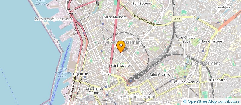 localisation de l'entreprise MONSIEUR PATRICE PERROT à MARSEILLE